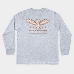 Philadelphia Bird Law Kids Long Sleeve T-Shirt